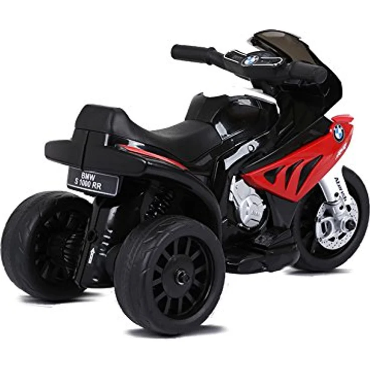 BSD Elektromotorrad für Kinder Elektrisch Ride On Kinderfahrzeug Elektroauto Motorrad - BMW S1000RR - Rot, Leistungsstarker Akku mit hoher Kapazität – Bild 5