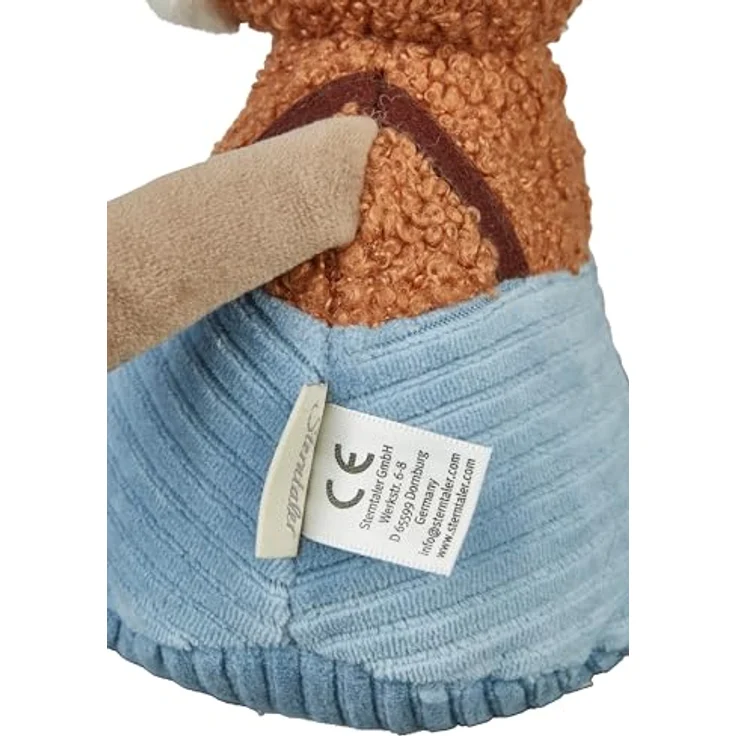 Sterntaler Kuscheltier M Schotti, Hochlandrind mit knisterndem Papier und weicher Polyesterwatte – Bild 6