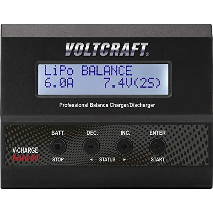 VOLTCRAFT V-Charge 60 DC Modellbau-Multifunktionsladegerät 12 V 6 A LiPo, LiIon, LiFePO, LiHV, NiCd, NiMH, Blei – Bild 1