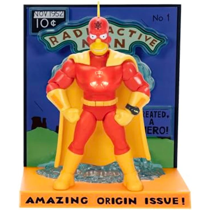 Disney Die Simpsons 12,7 cm Premium-Sammler-Actionfigur „Radioactive Man“ – Bild 5
