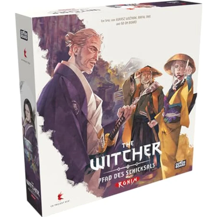 Go On Board The Witcher: Pfad des Schicksals Ronin, Grundspiel für 1-5 Spieler, Kennerspiel, 14+, 45-90 Minuten, Deutsch – Bild 1