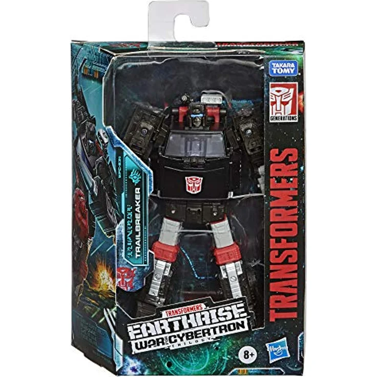 Transformers Generations War for Cybertron: Earthrise Deluxe WFC-E34 Trailbreaker, 14 cm, G1 Campingtruck-Modus, inkl. Blaster-Accessoire – Bild 2