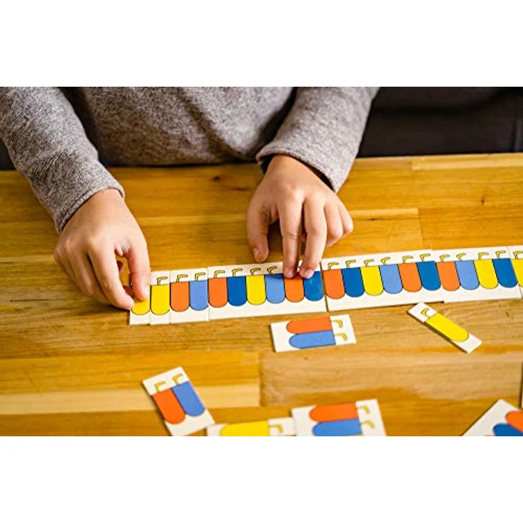 NATHAN 30052 Lernspiel, Mehrfarbig, Brettspielset mit über 10 progressiven Spielen zur CPP-Vorbereitung für Kinder ab 6 Jahren – Bild 5