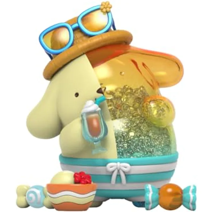 Mighty Jaxx MJX-WB25SRMJ00501, Sanrio Kandy Pompompurin Figur, 15 cm, Sea Breeze Series