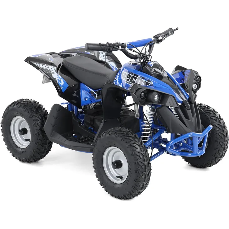 HECHT 51060 Elektro-Quad für Kinder, 1060W, bis 35 km/h, blau, bis 70 kg Tragkraft, 36V 12 Ah Akku