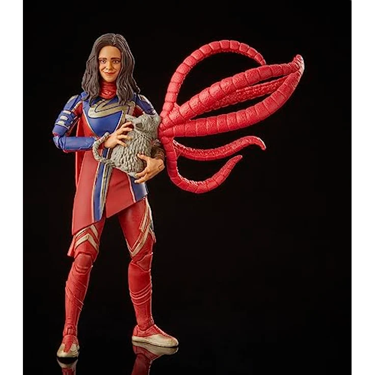 Marvel Legends Series Ms. Marvel, 15 cm große Action-Figur mit 4 Accessoires und "Build-A-Figure" Element, inspiriert von Marvel Studios' The Marvels – Bild 5