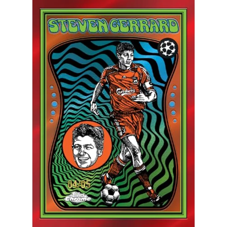Topps 2025/26 Chrome UEFA Club Competitions Value Box, Sammelkarten mit glänzenden Designs und Chance auf Autogramme – Bild 9