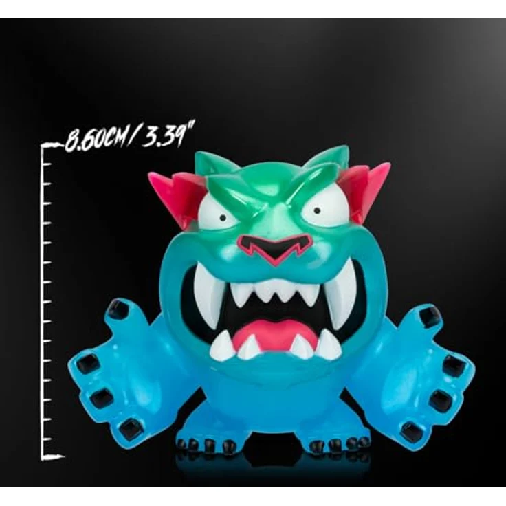 MRBEAST LAB MrBeast Lab Vinyl-Sammelfiguren, 8,8 cm, Premium-Präsentierbox, 4er Set: Classic Panther, Hyper Panther, Glow Panther, Metallic Panther – Bild 2