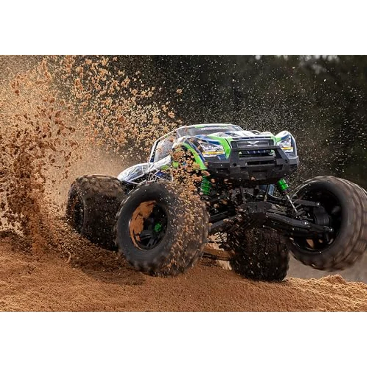 Traxxas RC-Monstertruck Traxxas RC X-Maxx 4x4 Monstertruck Belted 1/7 RTR Grün, Gigant mit neuen verstärkten Reifen – Bild 5