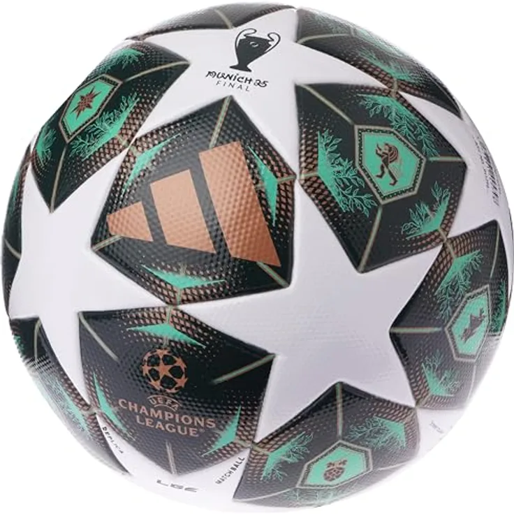adidas UEFA Champions League LGE FIFA Quality Ball JH1296, Unisex Footballs, Green