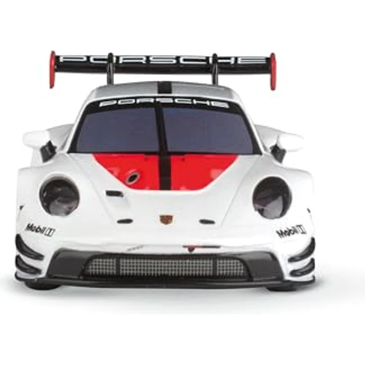 Carrera Hybrid White Lightning, Porsche 911 GT3 R Rexy, Maßstab 1:50, Front- und Rücklichter, Bis zu 30 Minuten Rennaction, USB-C-Aufladung in 20 Minuten – Bild 5