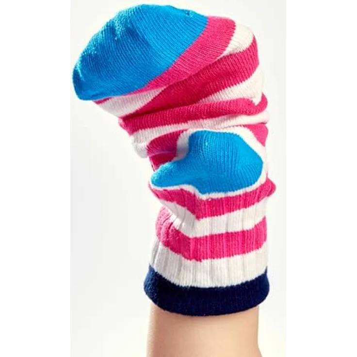 HABA Socken Zocken Jubiläums-Edition Familienspiel ab 4 Jahren Inkl. echter Socken & Holzfiguren 20 Jahre Sonderedition - 2011722001, Brettspiel mit echten Socken & Holzfiguren – Bild 5