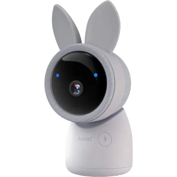 ARENTI AINanny - 2K UHD Video-Babyphone mit 12,7 cm (5“) LCD-Bildschirm, Schwenk- und Neigefunktion mit Auto-Tracking, Nachtlichtfunktion und Melodien – Bild 5
