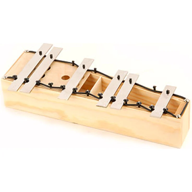 Studio 49 H-AG Alto Chromatic Extension, Ergänzung für Alt-Glockenspiel mit 6 Klangstahlplatten aus Vollholz, Töne c#2, d#2, g#2, c#3, d#3, g#3