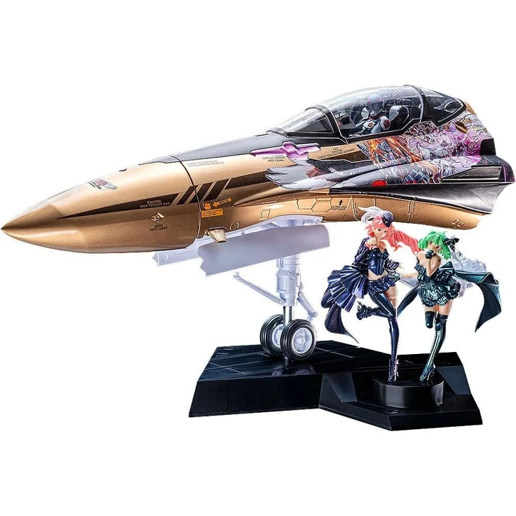 Max Factory PLAMAX MF-98 Macross Frontier YF-29 Galaxy, detaillierter Modellbausatz im Maßstab 1:20 aus hochwertigem Kunststoff