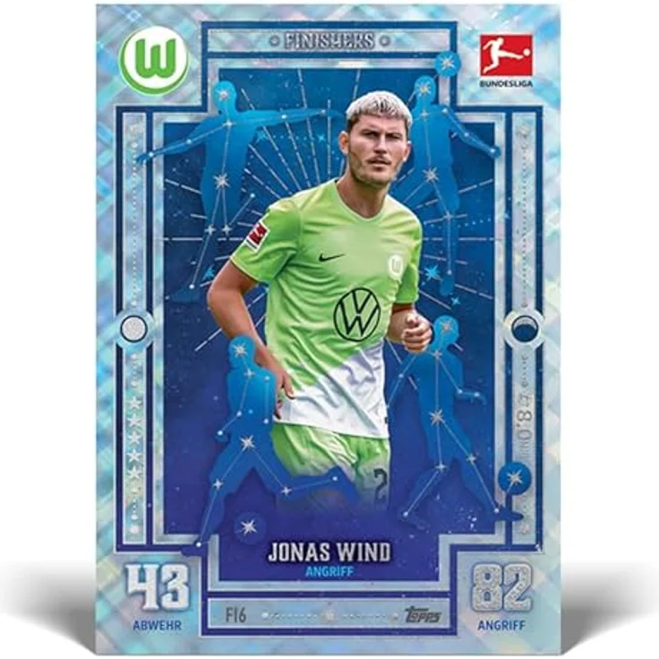 Topps Bundesliga Match Attax 23/24 - Adventskalender - 116 Match Attax Karten, darunter 9 exklusive Karten - 3 Guardians, 3 Magicians und 3 Finishers - und 2 Limited Edition Karten! – Bild 3