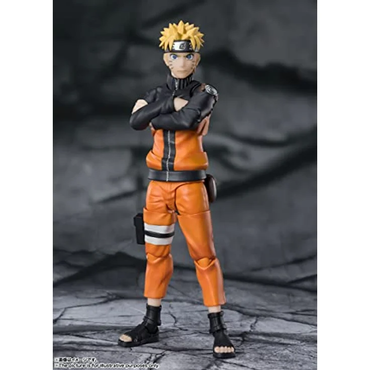 BANDAI TAMASHII NATIONS Naruto - Naruto Uzumaki Jinchuuriki - Statuette S.H. Figuarts 14cm – Bild 4