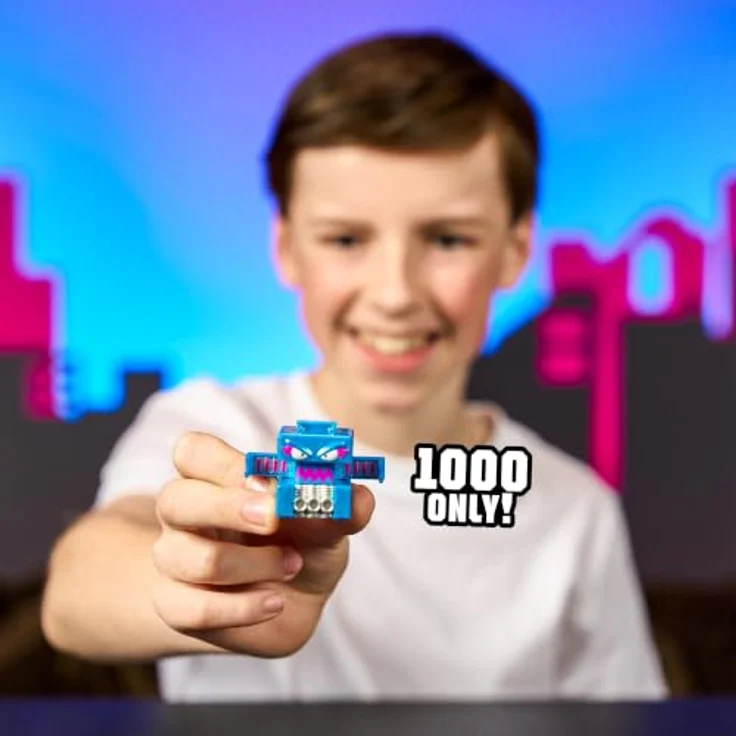 MRBEAST LAB MrBeast Lab Swarms Mega‑Tech Serie, 14er-Pack mit 13 Micro‑Beasts, 1 Mega Swarm und Sammler‑Guide, über 80 einzigartige Swarms zum Sammeln – Bild 4
