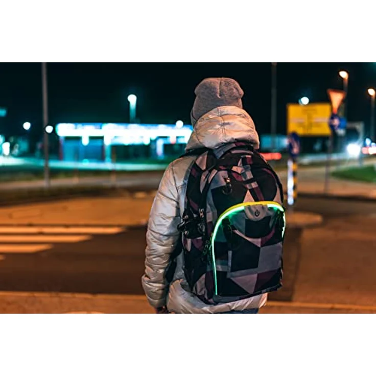 LED-Backpack Generation Z - Design: Puzzle – Bild 6