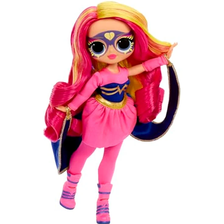 L.O.L. SURPRISE! Anziehpuppe OMG Eye Spy - Superhero mit Farbwechsel und interaktivem Playset – Bild 6