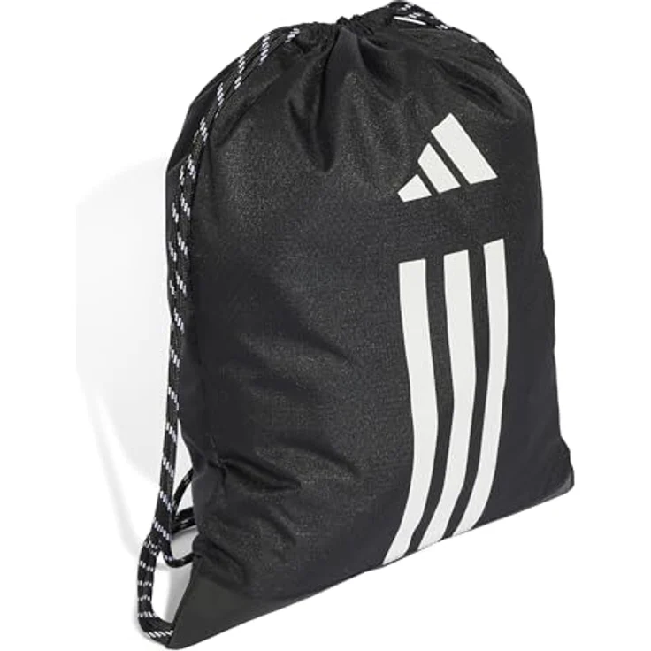 adidas Sportswear Sporttasche TR GYMSACK CBLACK/FTWWHT/SOLRED, mit praktischem Kordelzugverschluss und Reißverschlusstasche, aus recycelten Materialien hergestellt – Bild 3