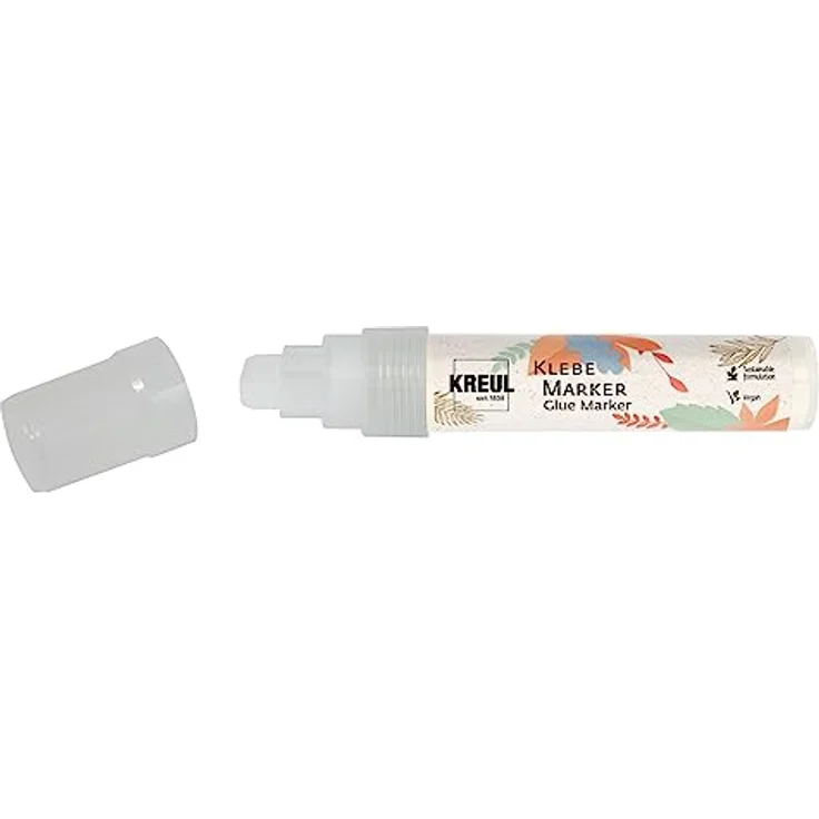 KREUL 49691 - Klebe Marker - Nachhaltiger Flüssigkleber im Marker für schnellen, sauberen und präzisen Kleberauftrag, Bastelkleber für Kinder – Bild 1