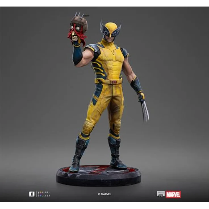 Iron Studios Deadpool 3 Art Scale Statue 1/10, Wolverine & Headpool, 22 cm, offiziell lizenziert aus Resin – Bild 2