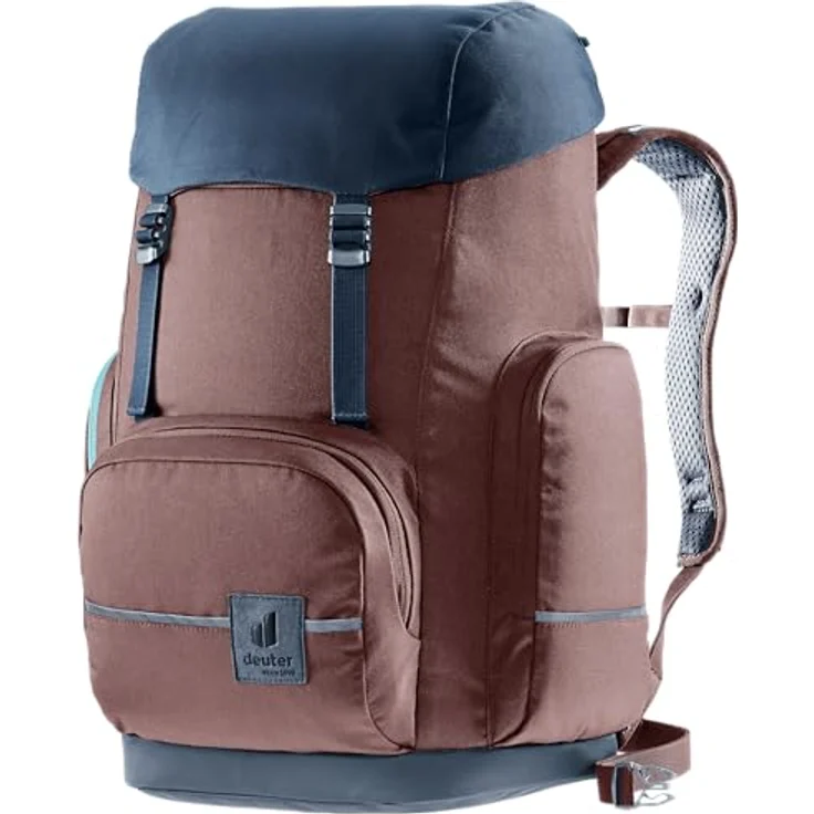 deuter Schulrucksack Scula, 30 Liter Volumen, ergonomisches Design, ashrose-ink – Bild 1