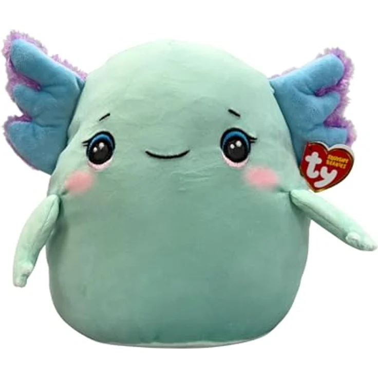 TY SQUISH-A-BOO CHARLIE AXOLOTL, 10 Zoll Reisekissen – Bild 2