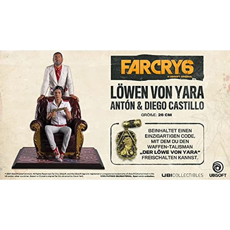 Ubisoft Far Cry 6 - Antón & Diego Castillo – Lions of Yara Sammlerfigur Erwachsene & Kinder Videospiel – Bild 3