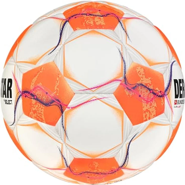 Derbystar Bundesliga Club S-Light v24, Jugend-Trainingsball in Weiss orange pink – Bild 2
