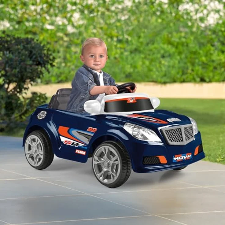 Feber Electric Quad Racy, Kinderspielzeugauto für Innen- und Außenbereich, 67 x 41 x 45 cm, fördert motorische Fähigkeiten, geeignet für Kinder ab 1 Jahr – Bild 3