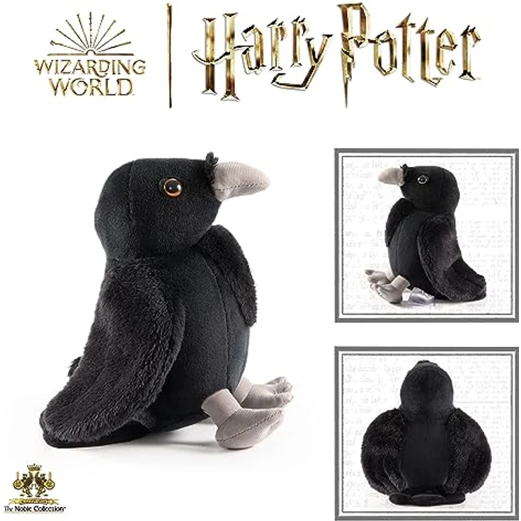 The Noble Collection Harry Potter Ravenclaw Raven Maskottchen Plüsch - Inspiriertes Design, Ideale Qualität – Bild 4