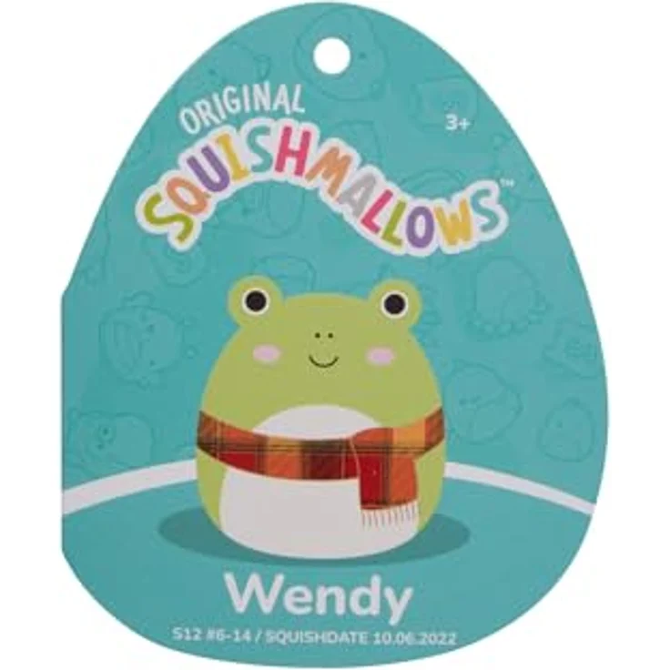 Squishmallows SQCR04581 Plüschtier, Wendy der Frosch – Bild 4
