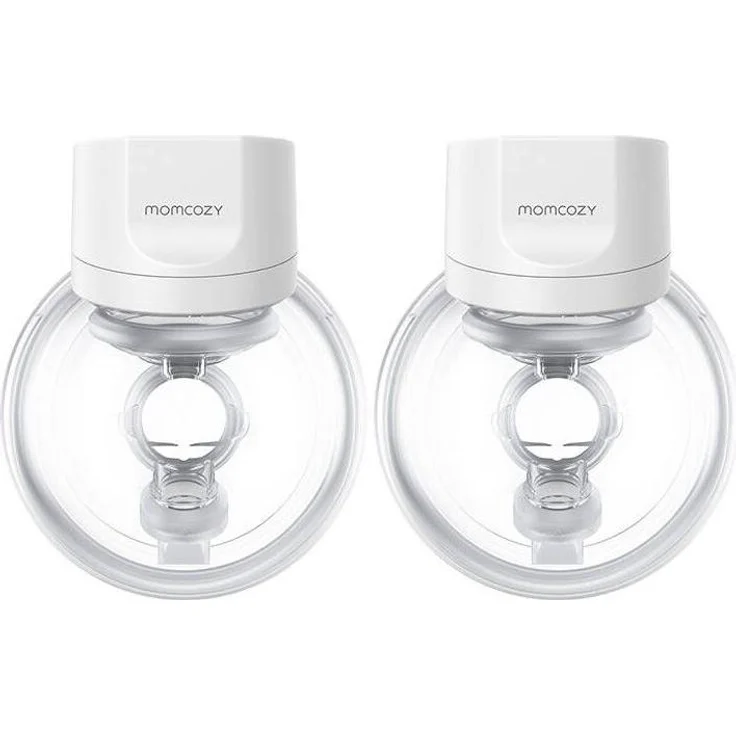 Momcozy S12 Pro Double, tragbare Milchpumpe mit 3 Saugmodi und Silikondiagramm zur Sicherheit