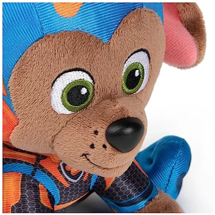 GUND PAW Patrol Der Mighty Kinofilm Zuma, 15 cm - original Plüschtier zum Kinofilm 2023, ideal zum Nachspielen der Kinoabenteuer und als Lieblingskuscheltier, Spielzeug für Kinder ab 1 Jahr – Bild 3