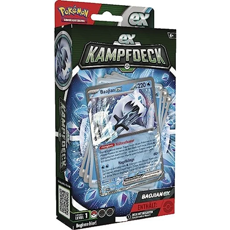 AMIGO Spiel + Freizeit GmbH Pokémon (Sammelkartenspiel), PKM EX-Kampfdeck Juli 2023 mit Baojian-ex und Granforgita-ex – Bild 2