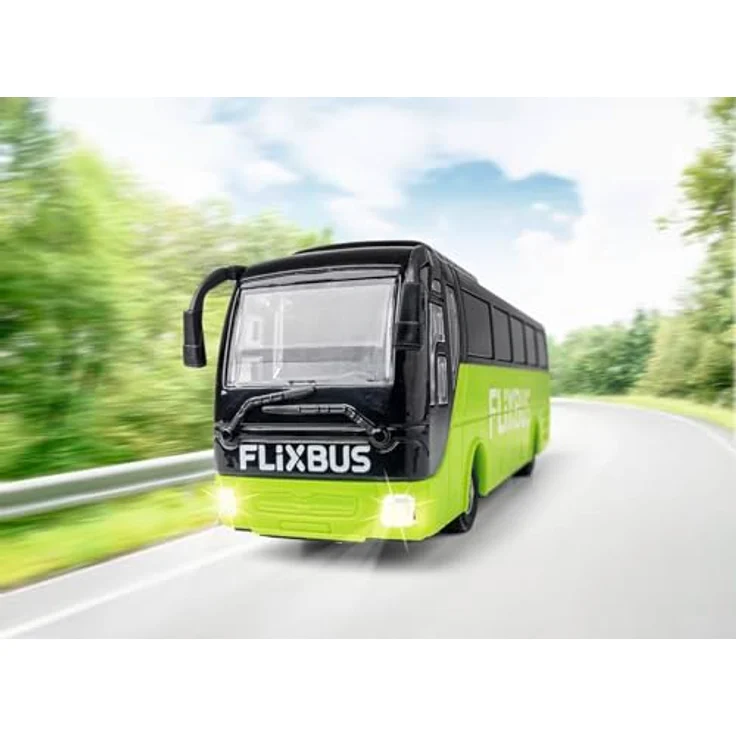 Carson 1:64 Flixbus RC, ferngesteuertes Spielzeugauto mit LED-Beleuchtung, 80 Min. Fahrzeit, 2.4GHz, für Kinder ab 3 Jahren – Bild 4