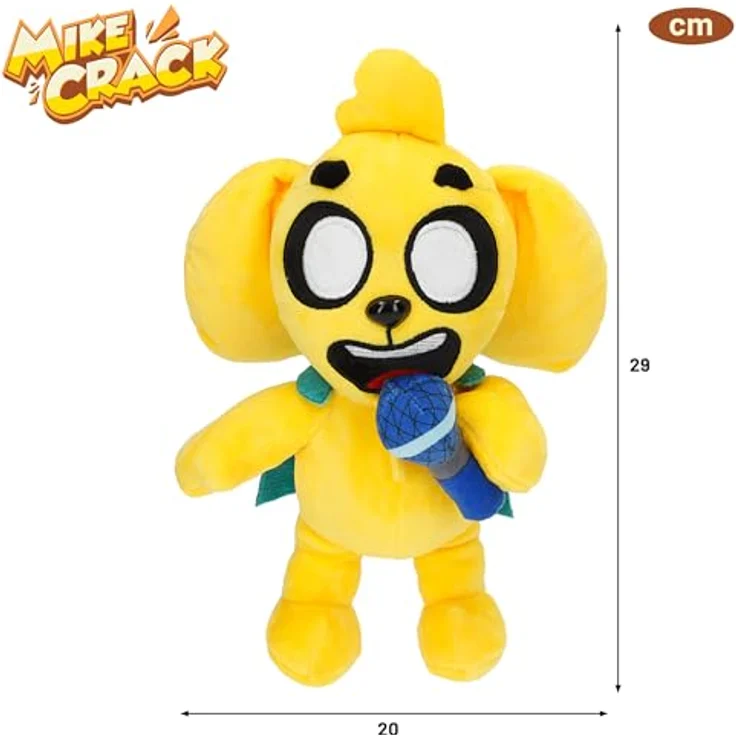COLORBABY Mikecrack 85423 Plüschtier Hund mit Musik und Sprachwiedergabe, 29 cm, interaktives Spielzeug mit 2 Spielmodi – Bild 5