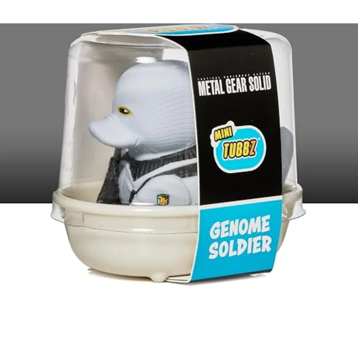 TUBBZ Kleine Genome Solider Sammelbare Vinyl-Gummientenfigur - Offizielles Metal Gear Solid Merchandise, Mini-Version 50% kleiner, ideal für begrenzten Platz - Thriller Action Videospiele – Bild 3