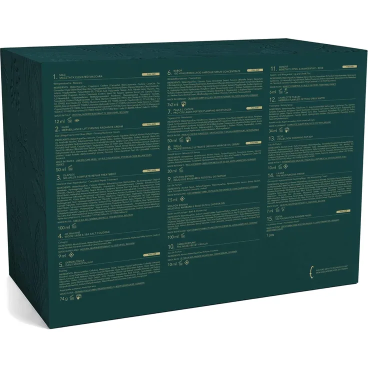 Douglas Collection Luxury Adventskalender 2025, 24-tlg. Beauty-Set mit über 1.000 € Werten, Hautpflege, Make-up und Düfte von Top-Marken