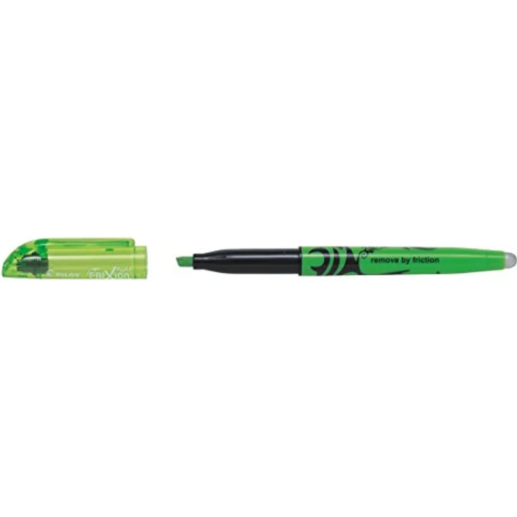 Pilot Frixion Textmarker 4er Packung, radierbar, grün, pink und 2x gelb - Maximierte Qualität, Fehlerhafte Markierung einfach wegreiben! – Bild 4
