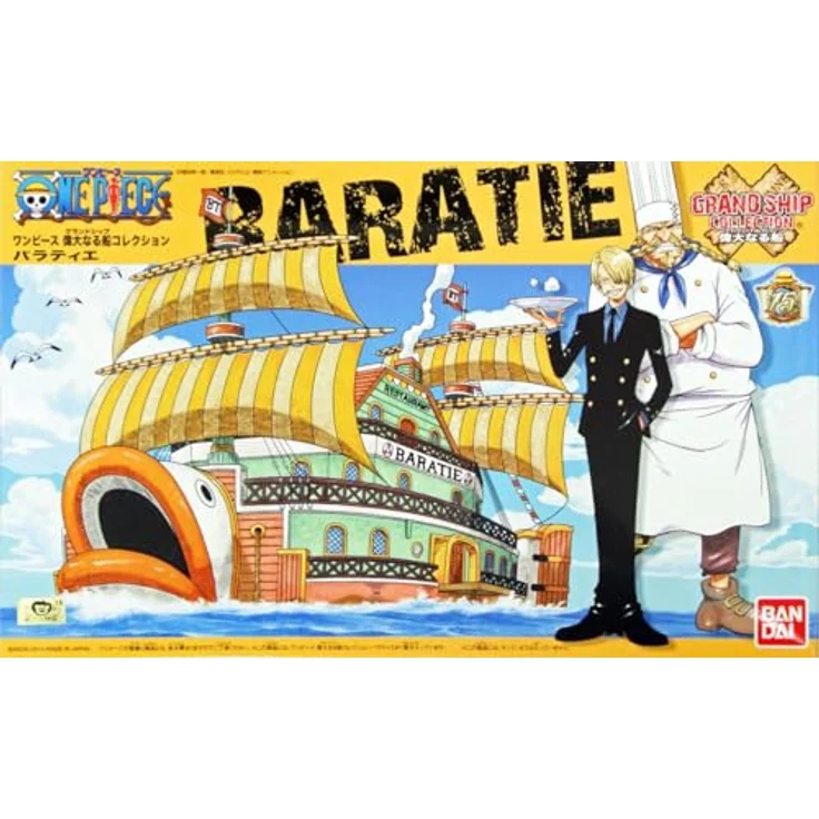 Bandai Sammelfigur One Piece - Baratie / Grand Ship Collection, detailgetreues Modell des Schiffs mit Sanji - Die Kochpiraten – Bild 2