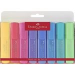 Faber-Castell 154609 - Textmarker Textliner 46, Pastell 8er Etui, 1 Stück