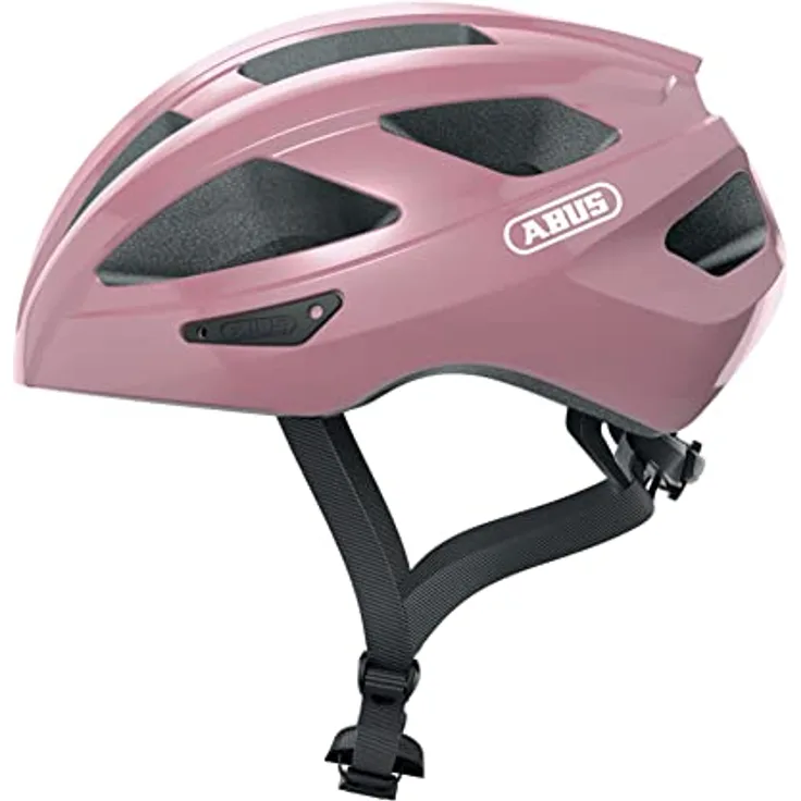ABUS 67334 Fahrradhelm, Rosa (Shiny Rose), S (51-55 cm)