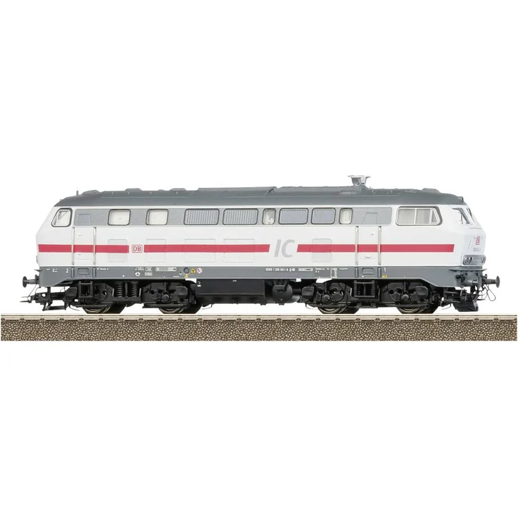 TRIX H0 22662 H0 Diesellok BR 218 der DB AG, Lichtgraue Grundfarbgebung, Digital-Decoder, umfangreiche Geräuschfunktionen