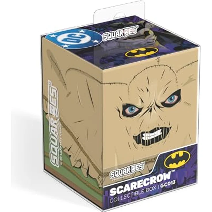 Squaroes Squaroe Batman: Gotham City GC013 - Scarecrow, Deck-Box für bis zu 100 Spielkarten, vollständig bedruckt, aus 78% erneuerbaren Rohstoffen, hergestellt in Deutschland – Bild 8