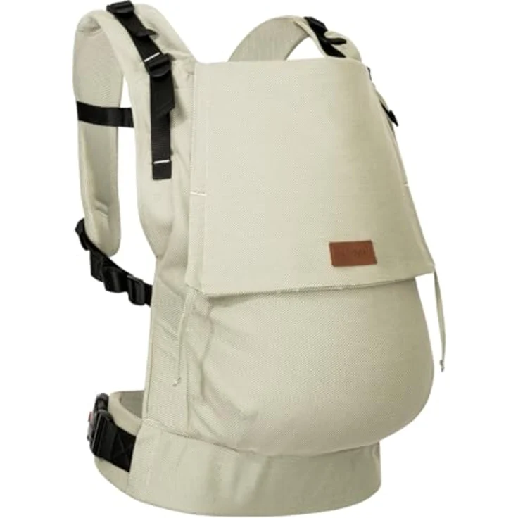 Hoppediz Babytrage Buckle Toddler, verstellbares Rückenteil, ergonomische Träger, integrierte Kopfstütze, für Kinder von Größe 80/86 bis 116 – Bild 1