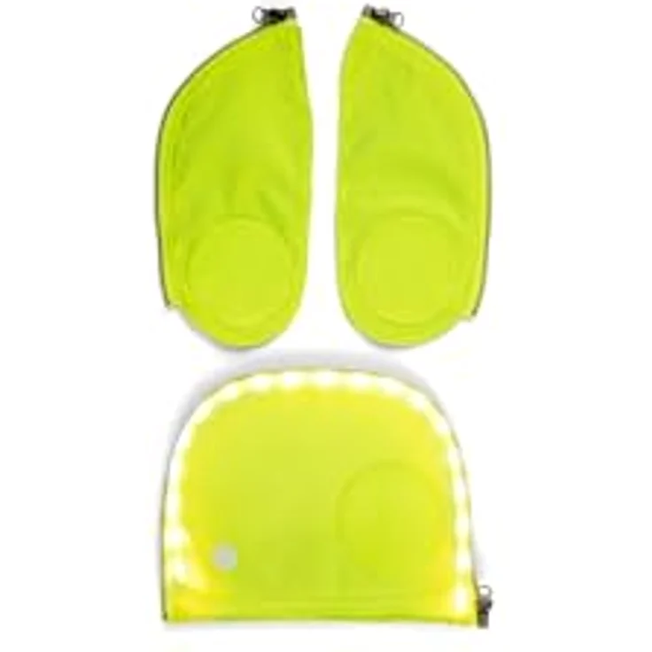 ergobag Fluo LED Zip-Set Gelb – Bild 7