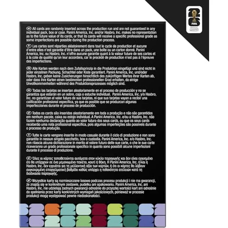 Monopoly Panini Prizm: FIFA World Cup Trading Cards Booster Box, 24 Sammelkarten mit aktuellen Stars und Legenden, Geschenke für Fußballfans – Bild 2